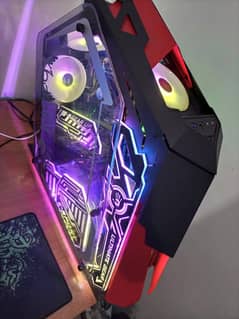 Mid Tower Gaming Tempere Glass Case.