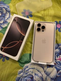 Iphone 16 pro max 256 LLA Factory Brand new Desert 10/10