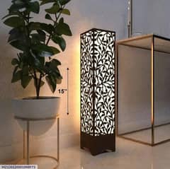 Large size wooden table lamp