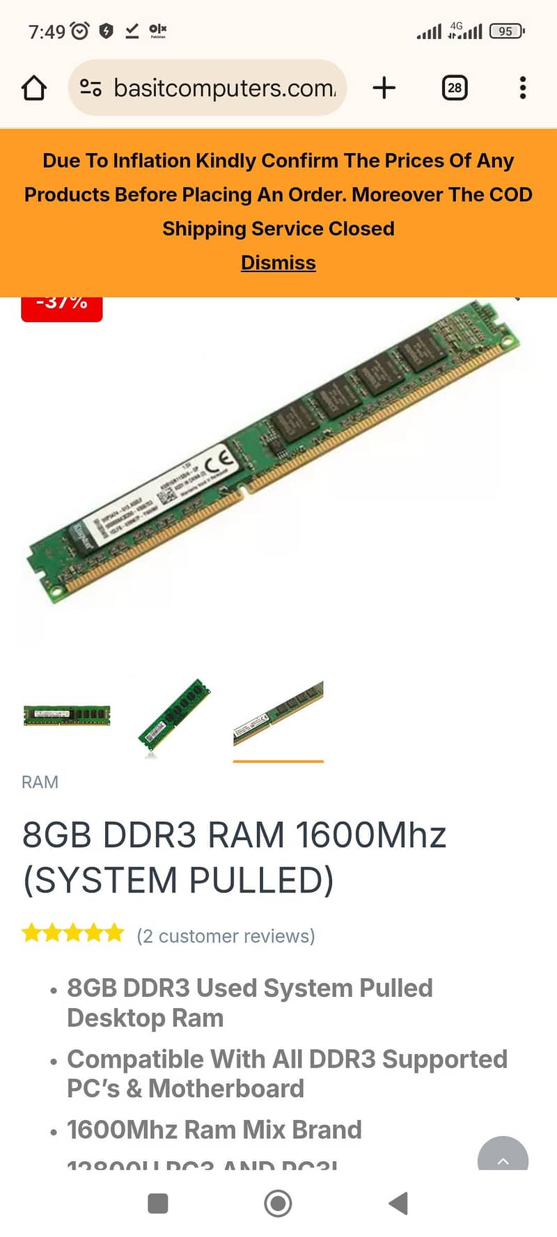 Ram 8gb ddr3 Ram 0