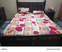 Wooden bed for sale