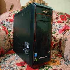 Gaming PC Tower Computer i5 4th Generation wifi Acer Predator G3-605
