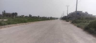 SERVICE ROAD PLOT WITH EXTRA LAND