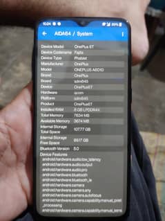 one Plus 6T 8/128