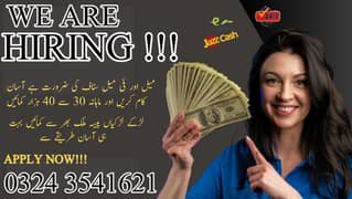 Online Job / Typing job / Assignment Job / part time Job / Data Entry
