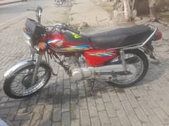 Honda CG 125 Model 2018 (Red)