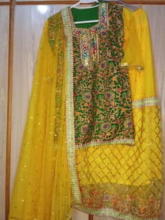 Mehndi dress