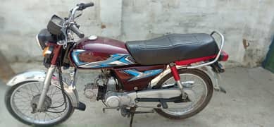 Honda CD 70 model2020 registration Lahore