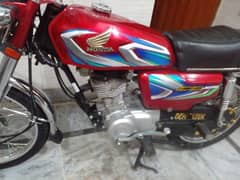 honda 125 in good condition  biometric mojod he 21 model