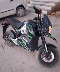 Electric Motorcycle EV 2000 Watts - ETurbo Thunder Bird