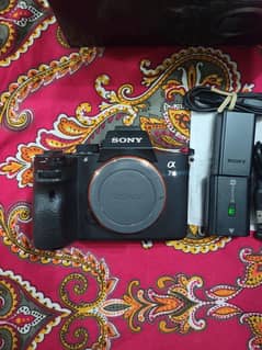 Sony a7iii only body 12k shutter count only