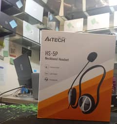 A4TECH HS-5P Wired Headphone with Mic – New