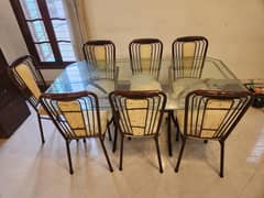 Dining Table with 8 chairs