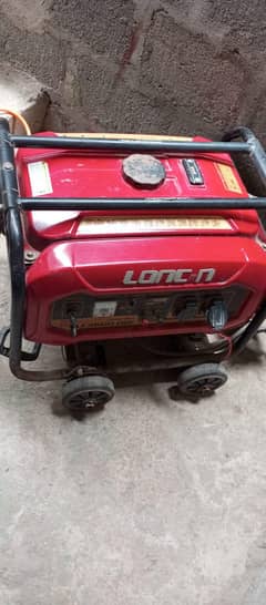 Used loncin generator 3kVA |Excellent condition