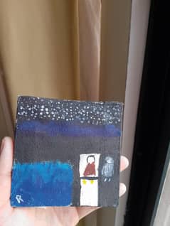 Acrylic painting