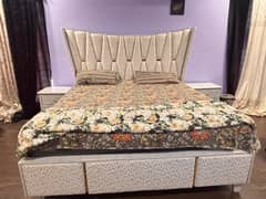 Branded Turkish double bed set Home used