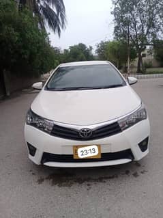 Corolla 2015 Gli  end manual bumper to bumper original 1st owner