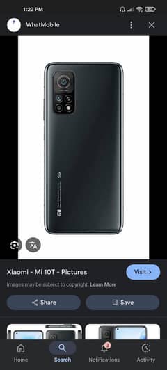 mi 10 t 8/128gb  mara or koi phone nii ha abii jis sy pic loo