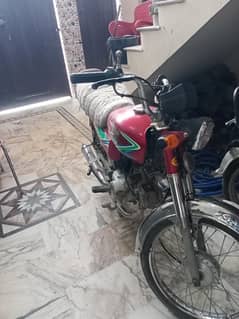 Honda CD 70 red colour 2018 model