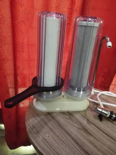 premium double filtration system for kitchen/home