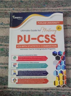 PU-CSS Complete Preparation Book(Punjab University) with Statistics