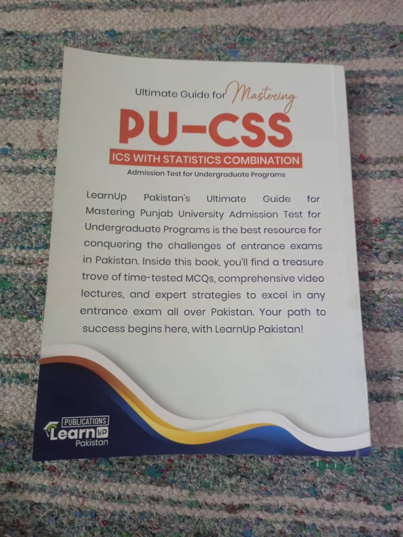 PU-CSS Complete Preparation Book(Punjab University) with Statistics 1