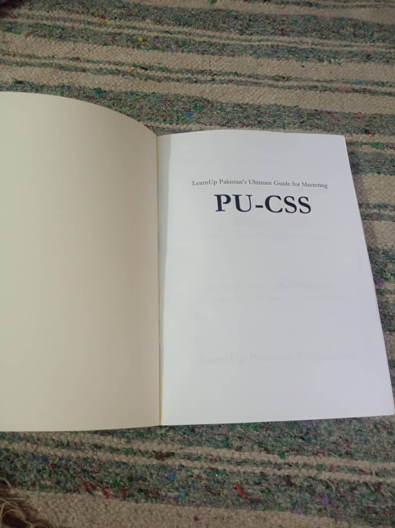 PU-CSS Complete Preparation Book(Punjab University) with Statistics 5