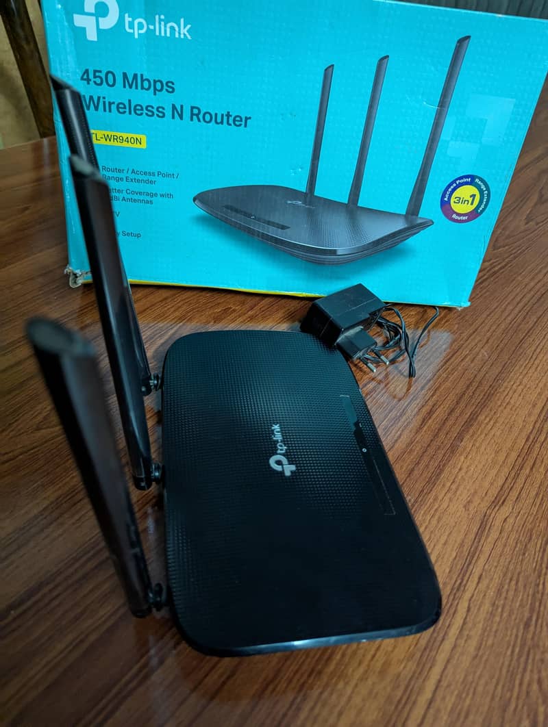 TP-Link High Speed WiFi Router | 3 Antennas | Long Range Coverage 1