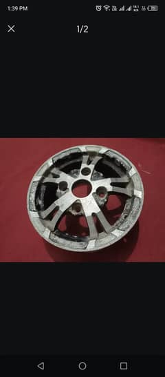 1 pcs alloy rim. 12