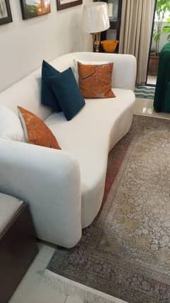 THREE SEATER SOFA & TWO SINGLE SEAT SOFA TOTAL PRICE 1 LAKH NEGOTIABLE