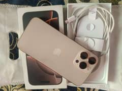 Iphone 16 pro max JV desert titanium