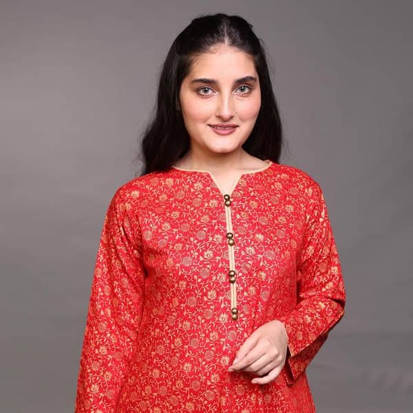 Unstitched Linen 2-Piece Suit for Women from Gull-E-Maryam Collection in Ghazi Fabric