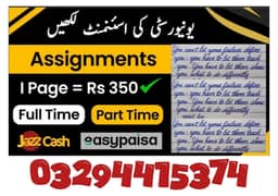 Typing job / Data Entry Job / Assignment Job / Online Job / Part Time