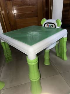Kids table with chairs