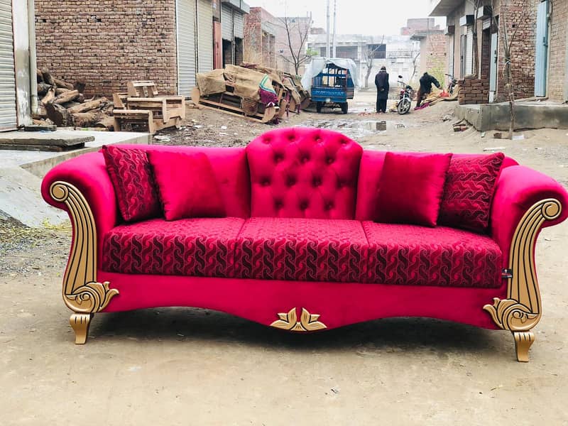 Sofa Set/L Shape Sofa/Dewaan/3 Seater Sofa Set with Molti Foam 0