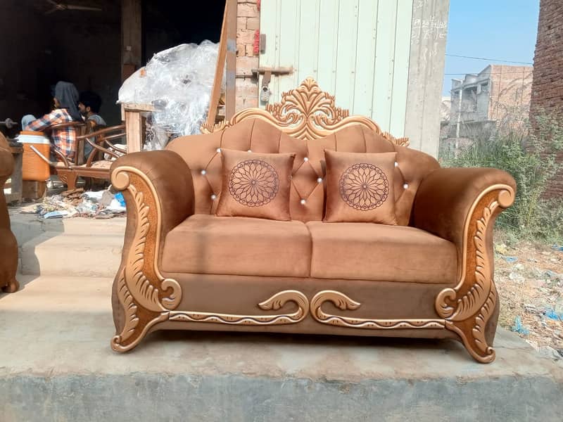 Sofa Set/L Shape Sofa/Dewaan/3 Seater Sofa Set with Molti Foam 9