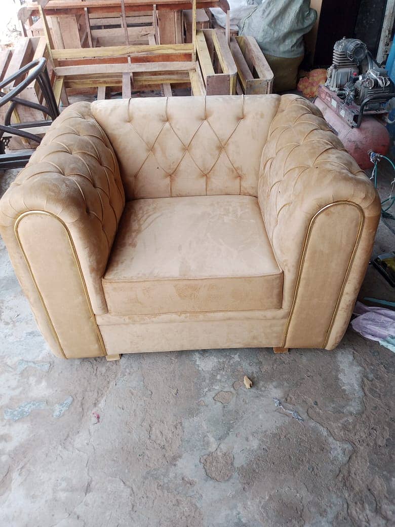 Sofa Set/L Shape Sofa/Dewaan/3 Seater Sofa Set with Molti Foam 12