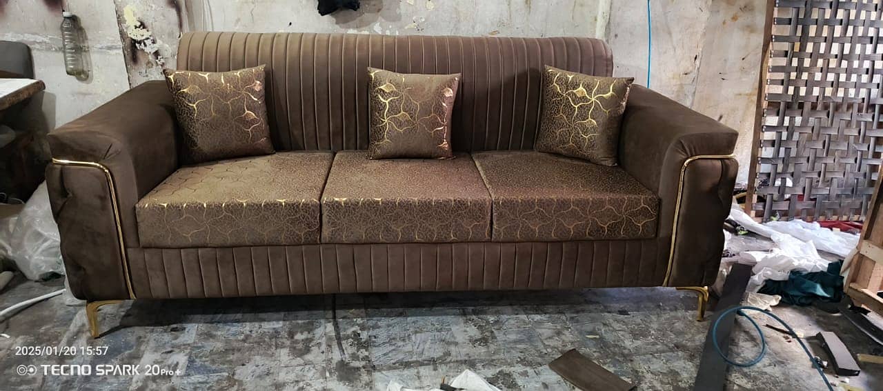Sofa Set/L Shape Sofa/Dewaan/3 Seater Sofa Set with Molti Foam 19