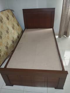 two-single beds without mattress for sale