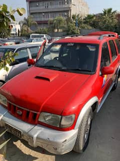 KIA SPORTAGE FOR SALE IN RAWALPINDI  RED COLOUR  ISLAMABAD NUMBER ALLO