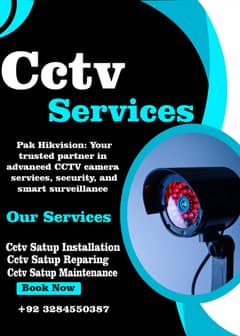 CCTV cameras installation in 1000 only repairing of old setup also