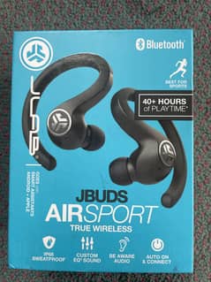JBuds AirSport True Wireless | 40+ hours playtime