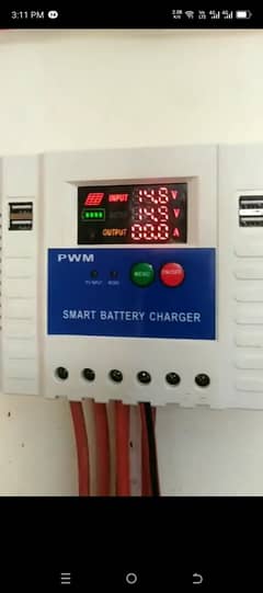 p w m solar charge controller 2 month use