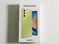 Samsung Galaxy A34 5G box pack