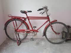 Used Red Falcon Bicycle in Good Condition - Sturdy & Reliable Ride