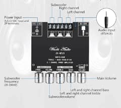 powerful amplifier 200 wt 12vt+24vt