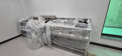 complete commercial kitchen setup