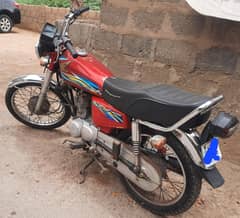 honda cg 125 red