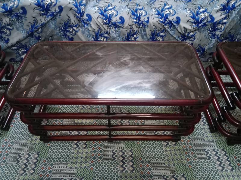 One double and two single dining table 2