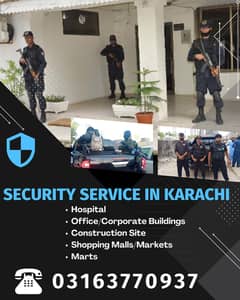 Security Guards Services in Karachi | Guards Services | GunMen's